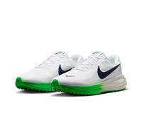 Nike Revolution 8 Men's Running Shoes | UK 13 in White/Green Spark/Summit White