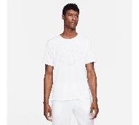 Nike Dri-Fit Rise 365 Running Shirt Men - White, Silver, Size L