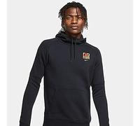 Nike Roma M Nk GFA Flc Po Hood Sweatshirt - Black/(University Gold) (No Sponsor), X-Large