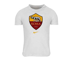 Nike Roma M Nk TEE Evergreen Crest T-Shirt - White, XX-Large