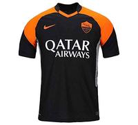 Nike Roma M Vapor MTCH Jsy Ss 3R T-Shirt - Black/Safety Orange/(Safety Orange) (Full Sponsor), XX-Large
