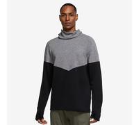 Nike Run Division Top Mens XL Extra Large Black Grey Therma-Fit Repel Technology