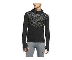 Nike Run Division Wooldorado Wool Solid Color Sports Running Black CU7892-011 S