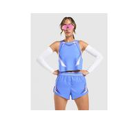Nike - Women's AeroSwift DF ADV Cropped Running Tank Top - Tank top size L, blue