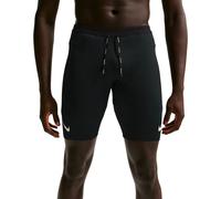 Nike Running - Breathable cycling shorts with integrated base layer - M Nike Dri-Fit ADV Aeroswift Short Tight Black Summit White for Men - Size L Black L