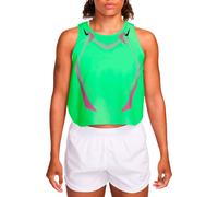 Nike Running - Lightweight, breathable short tank top - Women's - W Nike Aeroswift Dri-Fit ADV Crop Tank GX - W Nike Aeroswift Dri-Fit ADV Crop Tank GX Illusion Green Black Gcw#12 for Women - Size M G
