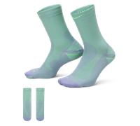 Nike Running Lightweight Crew Socks (1 Pair) - Purple 2-5