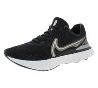 NIKE Running Shoes React Infinity Run Flyknit 3 W Dd3024-009, Women's Shoes, Black/White, 5 UK