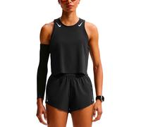 Nike Running - Short, lightweight and breathable tank top - Women's - W Nike Aeroswift Dri-Fit ADV Crop Tank - W Nike Aeroswift Dri-Fit ADV Crop Tank Black White for Women - Size XS Black XS