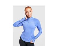 Nike Tempo Women's Dri-FIT 1/4-Zip Running Top - Blue - Polyester XS (UK 4-6)