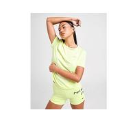 Nike Running Tempo T-Shirt - Yellow - Womens L