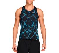 Nike Running - Ultra-lightweight, breathable tank top - M Nike Dri-Fit ADV Aeroswift Singlet Aop Black White for Men - Size M Black M