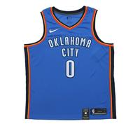 Nike Russell Westbrook Oklahoma City Thunder Swingman Jersey Mens Blue 864497-403 L