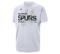 Nike San Antonio Spurs Courtside Men's Jordan '85 NBA Statement T-Shirt - White - Cotton L