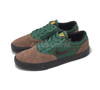 Nike SB Chron 2 Light Chocolate Noble Green Men Skate Boarding Shoes DM3493-200