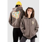 Nike SB Fleece Pull-Over Skate Zip Hoodie white M