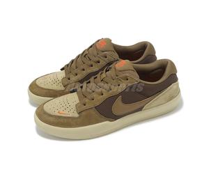 Nike SB Force 58 Baroque Brown Mosswood Brown Men Skate Boarding Shoe DV5477-201