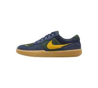 Nike SB Force 58 Skate Shoes (DV5477-402, Midnight Navy/Fir/Gum Light Brown/University Gold) Size 8.5