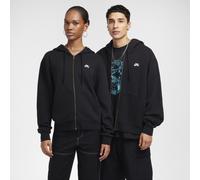 Nike SB Full-Zip Fleece Skate Hoodie - Black - Cotton/Polyester L