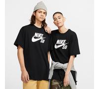 Nike SB Logo Skate T-Shirt - Black - Cotton L