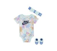 Nike Sci Dye 3-Piece Boxed Set Baby 3-Piece Set - White - Cotton/Polyester 6-12M