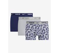 Nike Shockwave Boxers White Blue (Pack of 3) - L