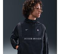 Nike Shox Men's Woven Half-Zip Jacket - Black - Polyester S