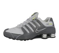 NIKE Shox NZ EU 501524-102 - Men's Leather Trainers, White, 7.5 UK