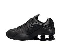 Nike Shox R4 Big Kids' Shoes (CW2626-003, Black/Black/Bright Crimson/Black) Size 5