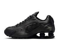 Nike Shox R4 Boys Women Triple Black Trainers Size UK. 6 No Lid Box