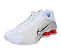 Nike white multi shox r4 Youth trainers UK 6 (EU 39)