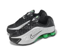 Nike Men's Shox R4 Shoes, Metallic Silver/Metallic Silve, 6.5