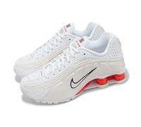 Nike Shox R4 White Phantom Women Casual Lifestyle Shoes Sneakers AR3565-103