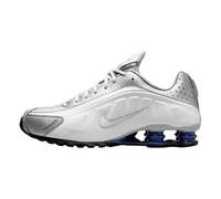 NIKE Shox R4 White/White-Metallic Silver 6.5 UK