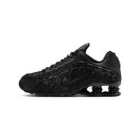 NIKE Women's W Shox R4 Sneaker, Black Dk Smoke Grey, 5.5 UK