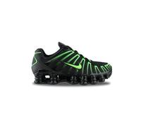 NIKE Shox TL Black/Green Strike-Black 8.5 UK