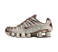 Nike Shox TL Women's Shoes (Light Bone/Mink Brown/Burgundy Crush)
