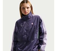 Nike Shox Women's Woven Jacket - Purple - Polyester L (UK 16-18)