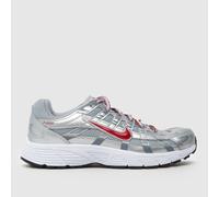 Nike Junior P-6000 Trainer - Silver - Size 6