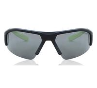 Nike Sunglasses Skylon Ace 22 Black Green with Silver Mirrored Lenses DV2148 011