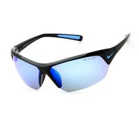Nike Skylon Ace DV2163 Sport Sunglasses Running Training Outdoor Performance Sunglasses, Black/Blue Mirror, One Size