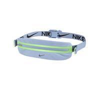 NIKE Slim Waistpack 4.0 Running Belt, Waist Bag, Jogging Belt for Smartphone, Keys, Training, Fitness, Running Accessories, Aluminum/Illusion Green/Silver, One Size