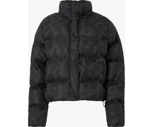 Nike Small Women's Therma-FIT Puffer Jacket In Black Leopard Print HV5101-010