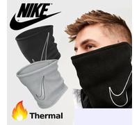 NIKE YA Youths Fleece Neck Warmer 2.0, Black/White, One Size