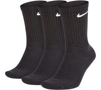 Nike Socks 3 Pairs Crew Training Sports Lightweight Everyday Cushioned Socks