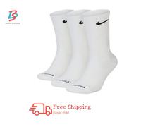 Nike Socks Men Women 3 6 Pairs Cotton Sports Crew Ankle No Show Lightweight