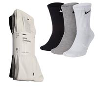 Nike Socks Mens Women 3 Pairs 6 Pairs Soft Cotton Crew Ankle Lightweight Sports