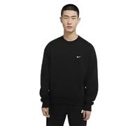 Nike Solo Swoosh Men's Fleece Crew, Black/White, S
