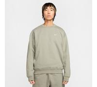 Nike Solo Swoosh Men's Fleece Crew - Green - Cotton/Polyester XS