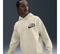 Nike Solo Swoosh Men's Fleece Hoodie - Brown - Cotton/Polyester M